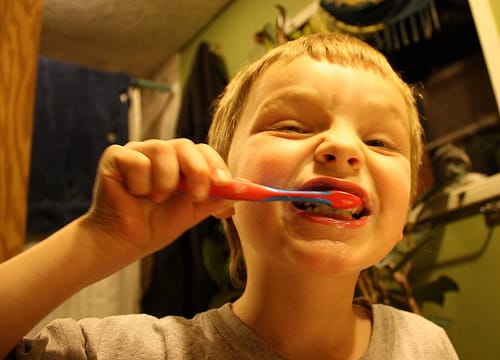 teeth-brushing